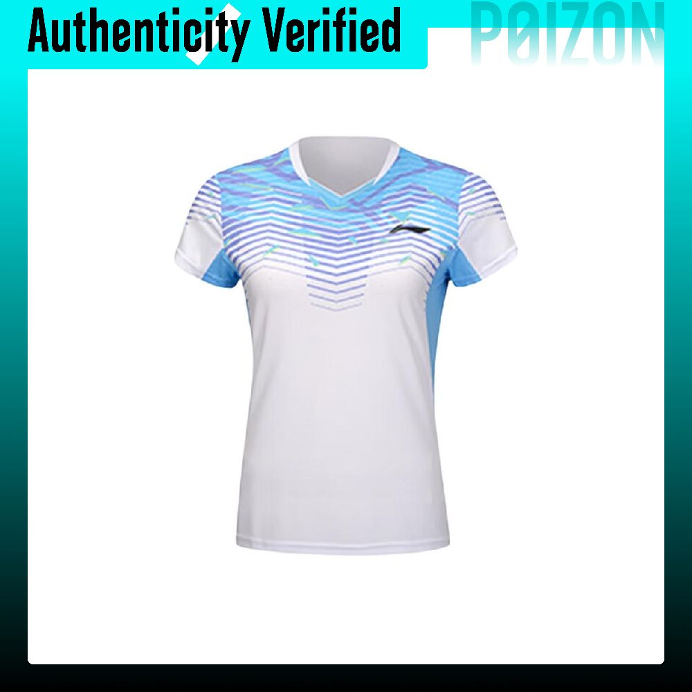 Badminton Jersey - 李寧（Li Ning）速乾バドミントンジャージ、半袖、ユニセックス、AAYU142_20250807160737
