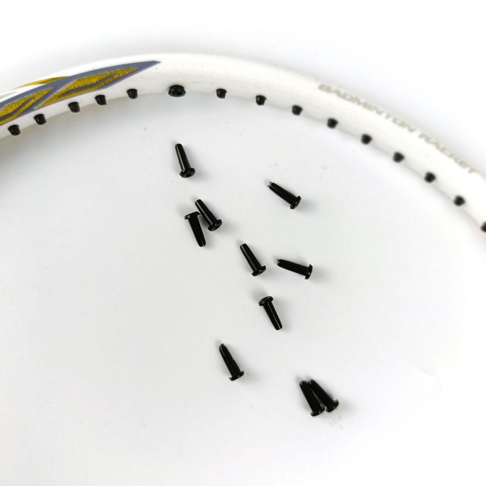 Badminton Materi - バドミントンラケット用アイレットセット。ナイロン製で、ストリングを保護します。1個入り。