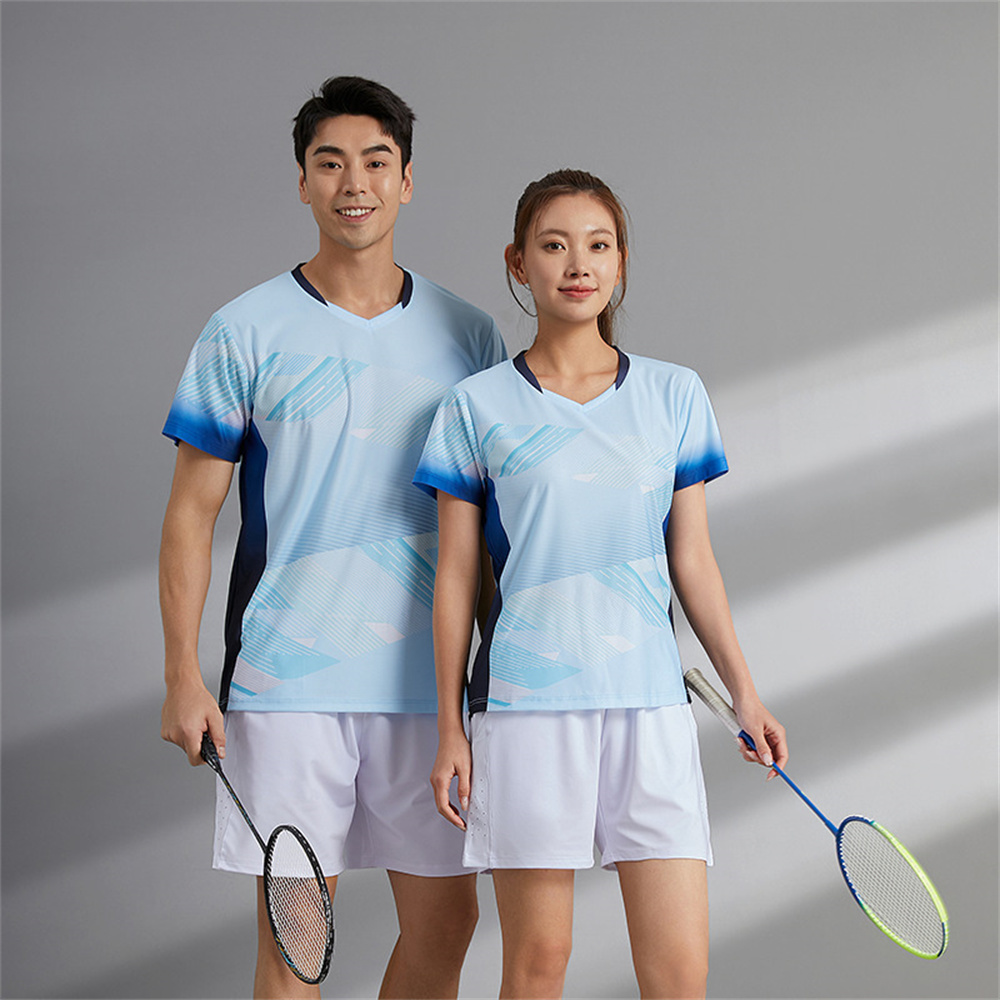 Badminton Jersey - 男性と女性のための通気性のある速乾性のバドミントンジャージ,ショーツ,シャトルシャツ,スカート,チームユニフォーム,スポーツウェア,トレーニングスーツ