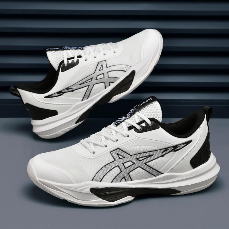 Badminton Shoes Men - 男性女性バドミントンシューズ卓球シューズバレーボールハンドボールスポーツスニーカー滑り止めメッシュ通気性フィールドトレーニング