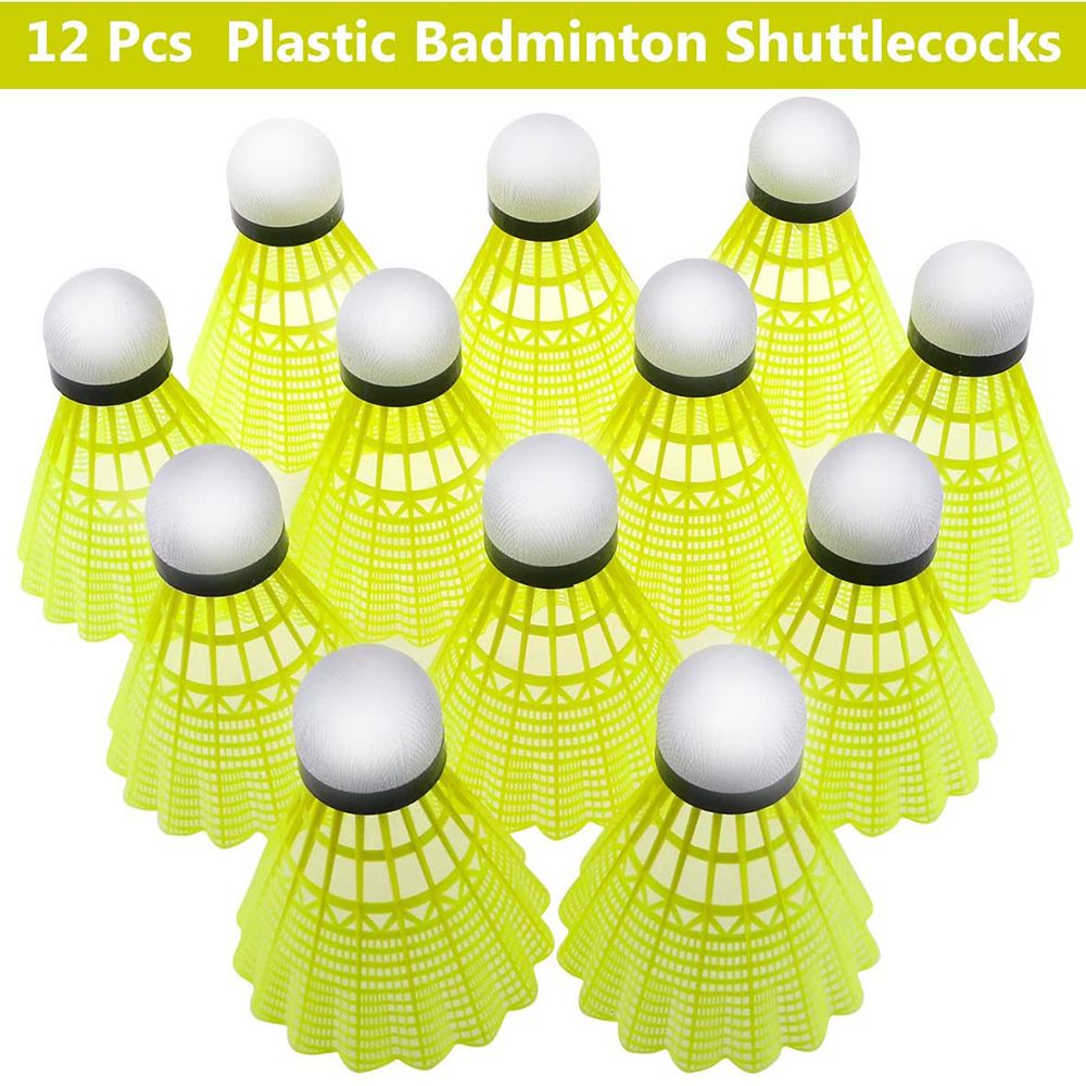 3個入り、6個入り、12個入りの室内用スポーツ用、安定性のあ - Feather Shuttlecock のレビューと価格