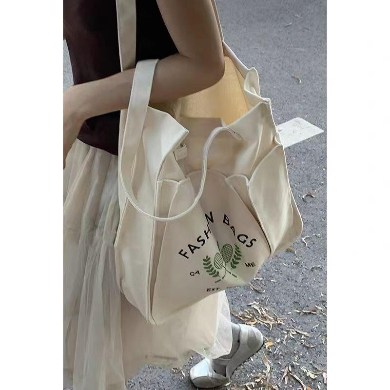 大容量キャンバスバドミントンラケットバッグシングルショルダー - Badminton Bag のレビューと価格