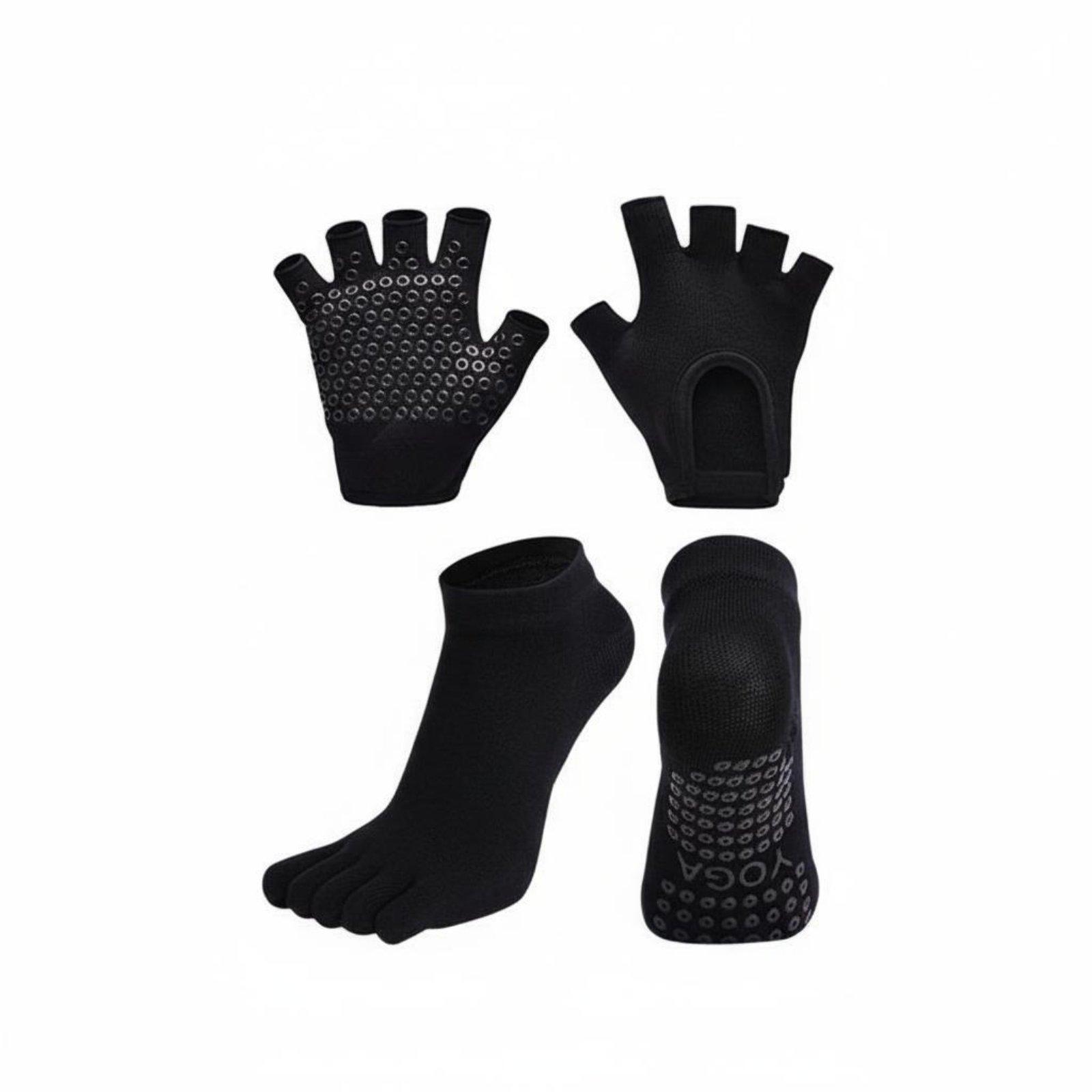 女性用スポーツソックス 五本指滑り止めフィットネスソックス  - Sports Grip のレビューと価格