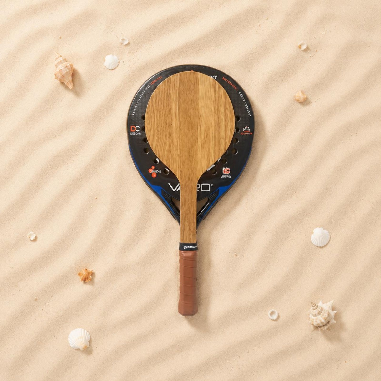 木製ビーチテニスラケット ビーチトレーニングラケット 快適な - Sports Grip のレビューと価格