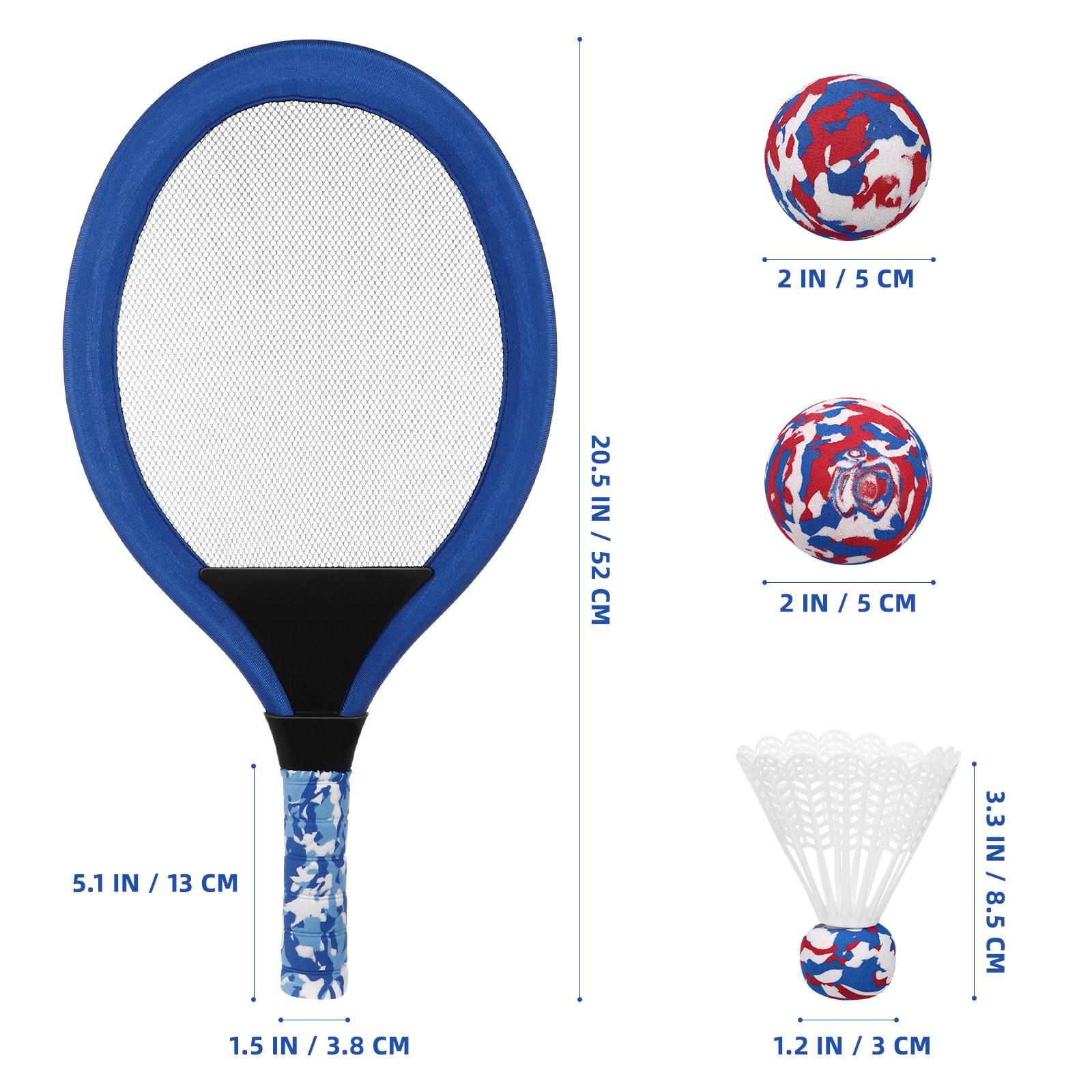 子供用テニス・バドミントンラケットセット1組。EVA素材を使 - Badminton Materi のレビューと価格