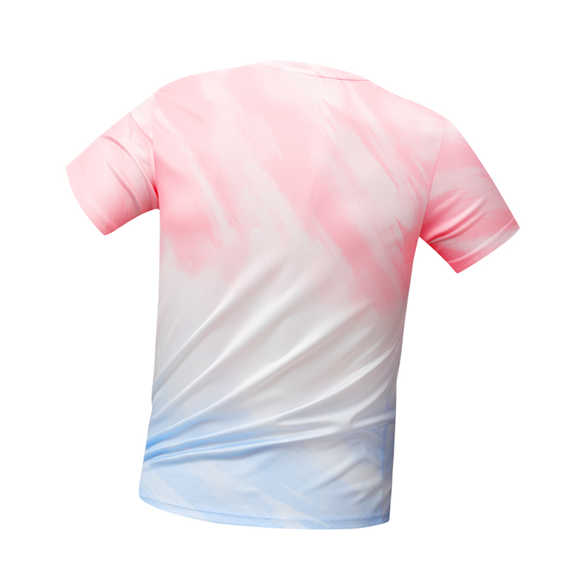 女性用 グラデーション 速乾性 スポーツ半袖トップス ワーク - Badminton Jersey のレビューと価格