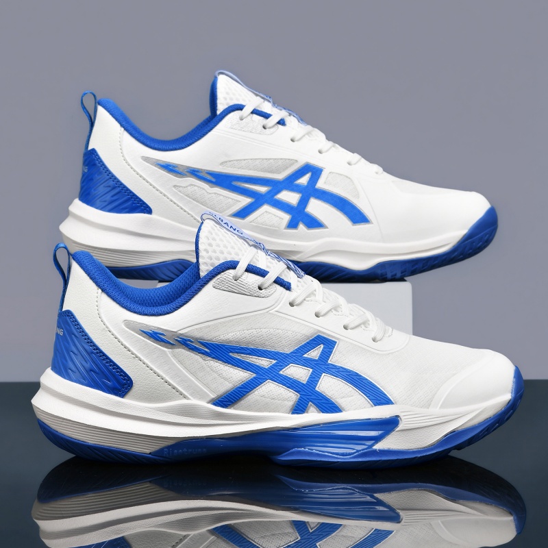 男性女性バドミントンシューズ卓球シューズバレーボールハンドボ - Badminton Shoes Men のレビューと価格