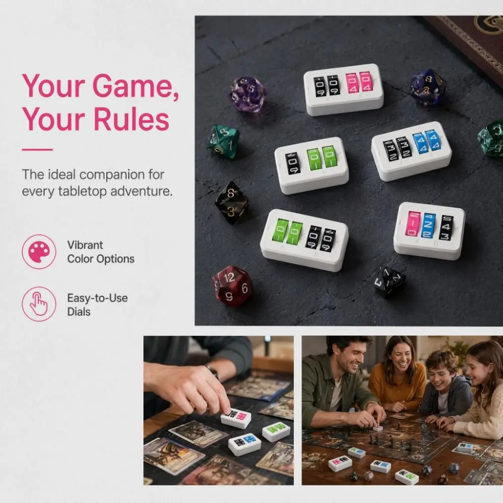 4桁ボードゲーム用ライフカウンター ミニ自己規律卓上スポーツ - Scoreboard Digital のレビューと価格