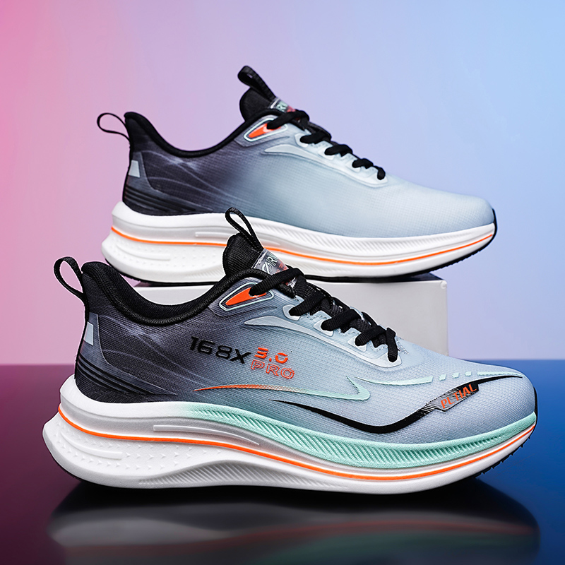 メンズ カーボンプレート ランニングシューズ、通気性に優れた - Badminton Shoes のレビューと価格